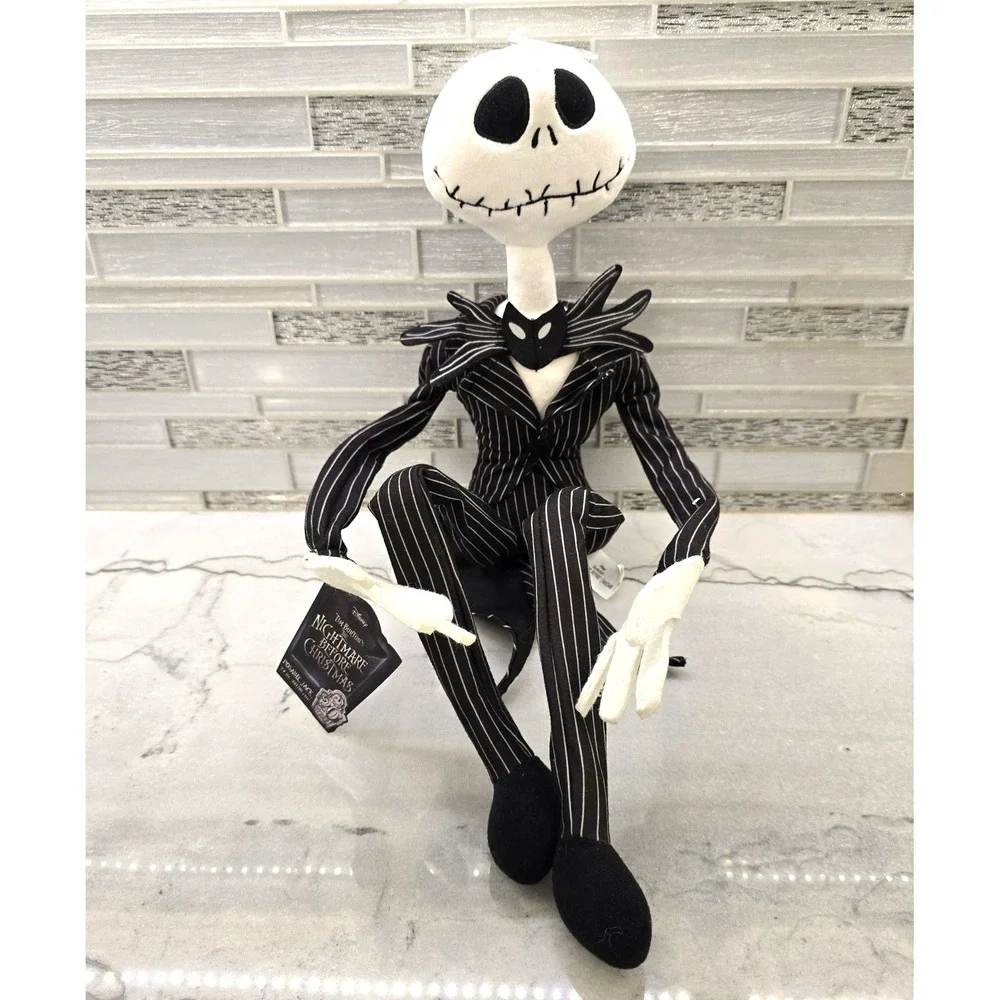 Disney Nightmare Before Christmas Jack Skellington Posable Plush 26